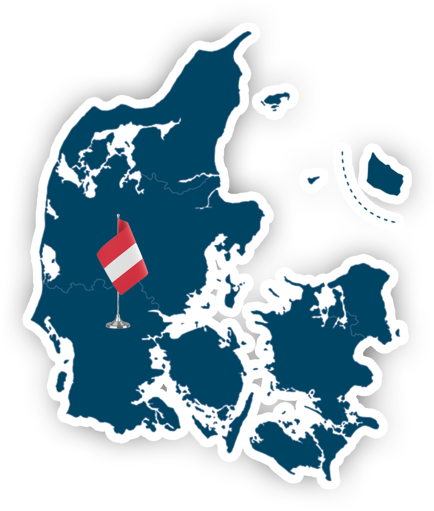 Denmark Map